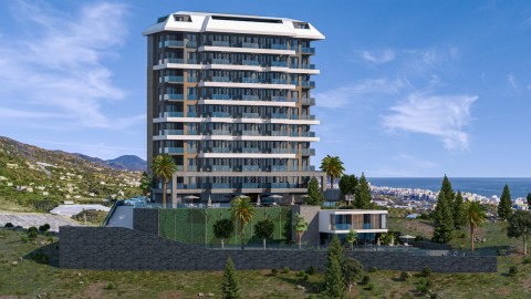 Alanya Kestel Tower Prıce Sitesinde 1+1 Satılık Yeni Daire