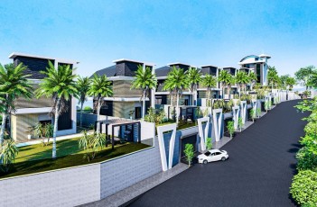 Alanya Kargıcak  Mahallesinde Satılık  4+1 Villa